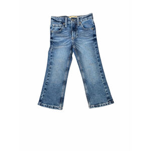 Boys Wrangler Retro Blue Denim Jeans Size 4 Bootcut cowboy western
